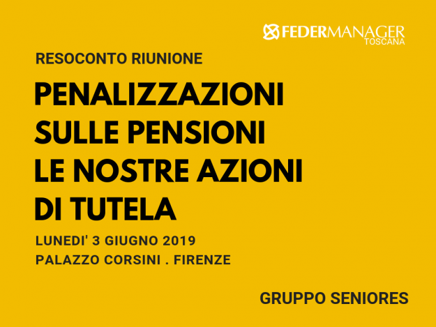 Resoconto Gruppo Seniores